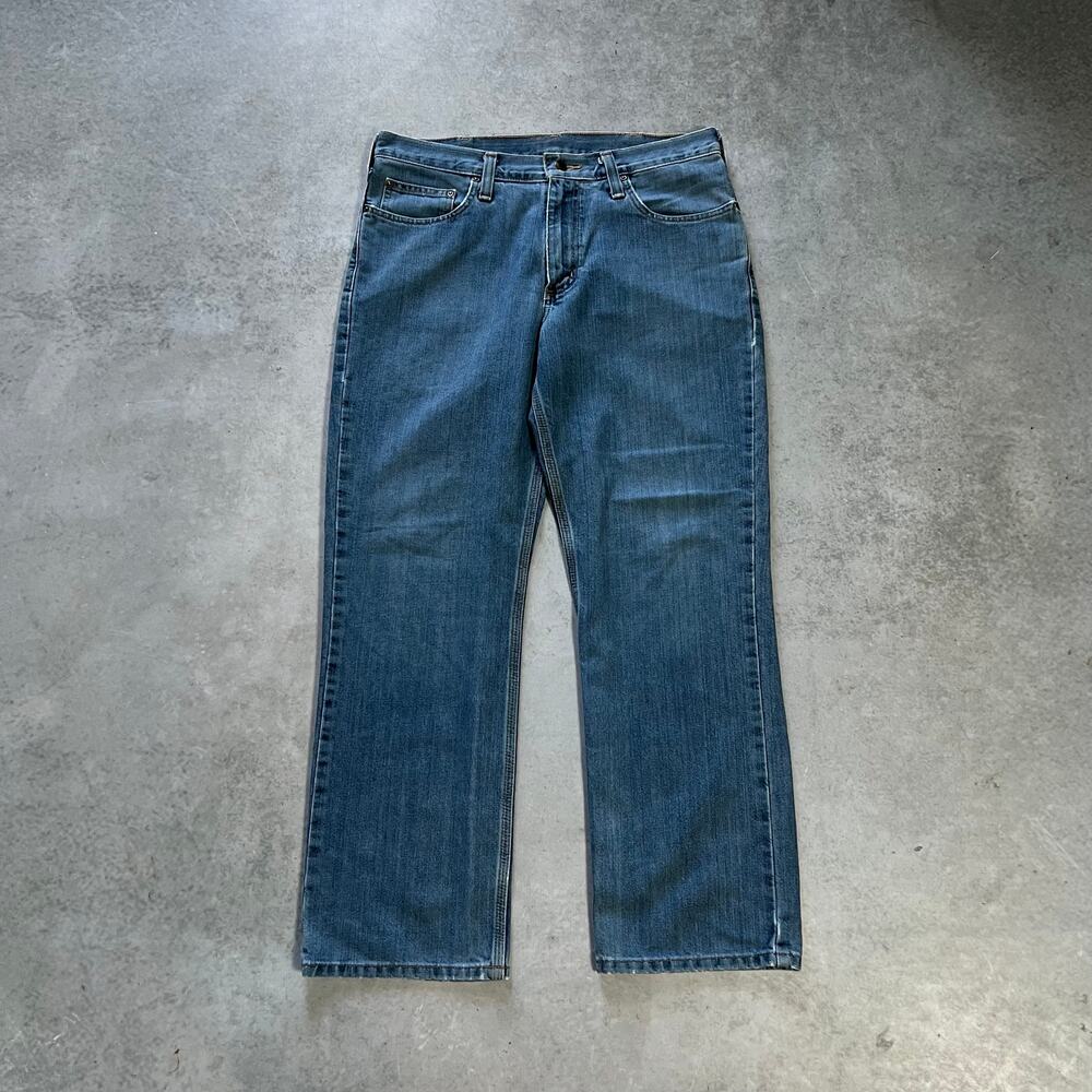 Carhartt Relaxed Fit Men's Size 34x30 Jeans Baggy Blue Denim
